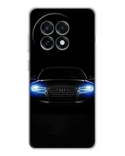 Чехол для OnePlus 13R с картинкой «Audi в неоне»