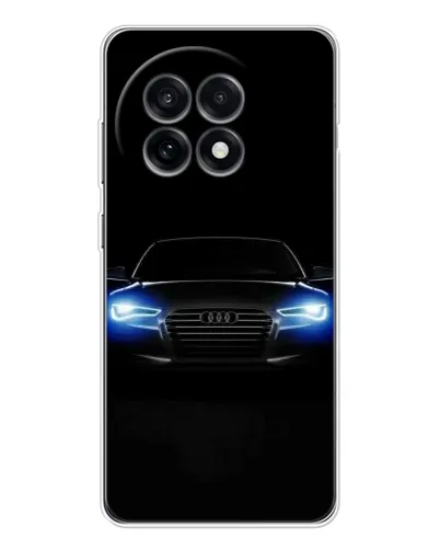 Чехол для OnePlus 13R с картинкой «Audi в неоне»