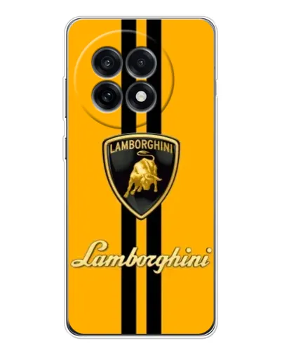 Чехол для OnePlus 13R с картинкой «Lamborghini Stripe желтый» Чехол для OnePlus 13R с картинкой «Lamborghini Stripe желтый»