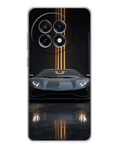 Чехол для OnePlus 13R с картинкой «Lamborghini золотые линии» Чехол для OnePlus 13R с картинкой «Lamborghini золотые линии»