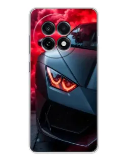 Чехол для OnePlus 13R с картинкой «Lamborghini красное сияние»