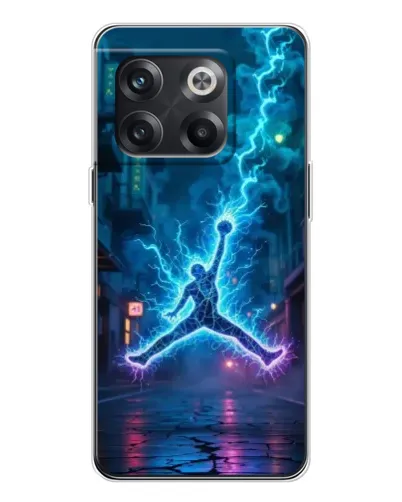 Чехол для OnePlus 13s с картинкой «Jordan Gold Jumpman»