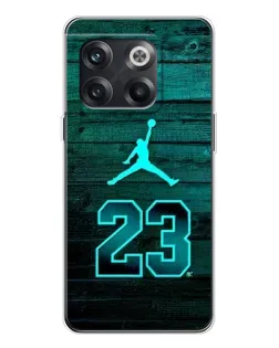 Чехол для OnePlus 13s с картинкой «Jordan Cyan 23»