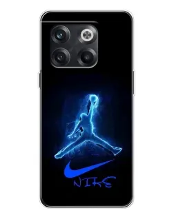 Чехол для OnePlus 13s с картинкой «Jordan Neon Blue»