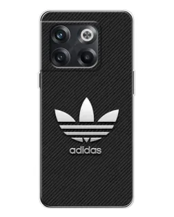 Чехол для OnePlus 13s с картинкой «Adidas Карбоновая текстура»