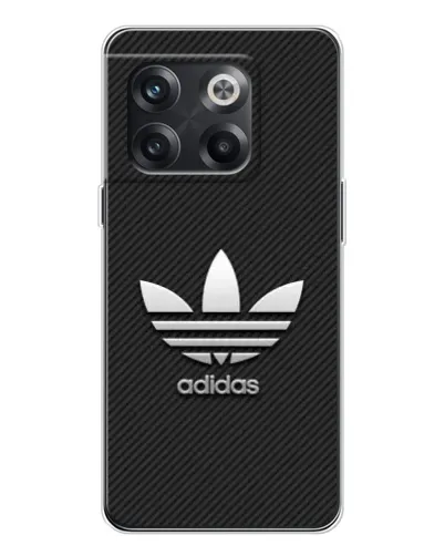 Чехол для OnePlus 13s с картинкой «Adidas Карбоновая текстура»