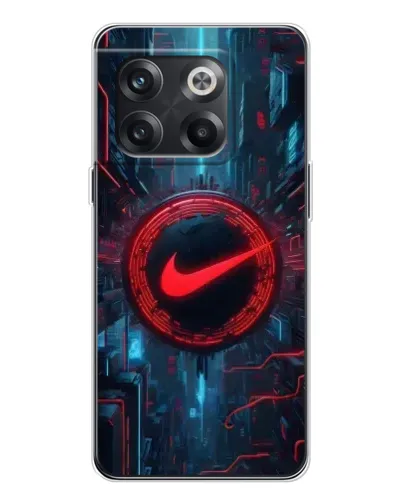 Чехол для OnePlus 13s с картинкой «Техногенный стиль Nike»