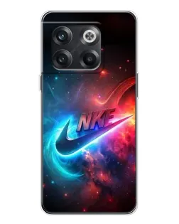 Чехол для OnePlus 13s с картинкой «Огненный логотип Nike»