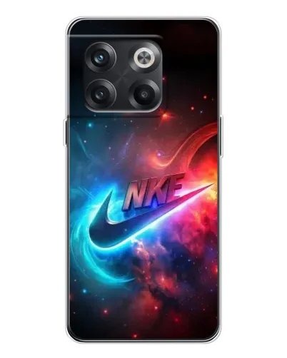 Чехол для OnePlus 13s с картинкой «Огненный логотип Nike»