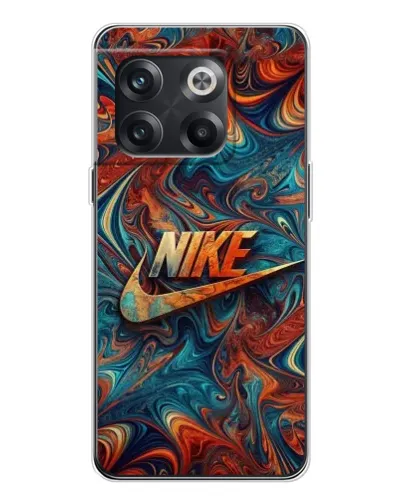 Чехол для OnePlus 13s с картинкой «Nike в абстракции»