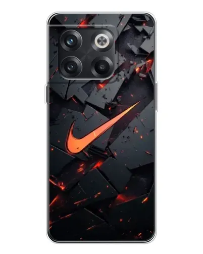 Чехол для OnePlus 13s с картинкой «Nike — эффект разломов»