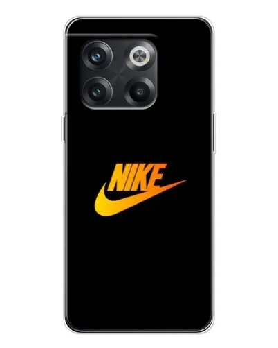 Чехол для OnePlus 13s с картинкой «Золотой логотип Nike»
