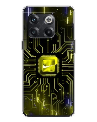 Чехол для OnePlus 13s с картинкой «Nike — золотая искра»