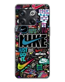 Чехол для OnePlus 13s с картинкой «Яркий коллаж Nike»