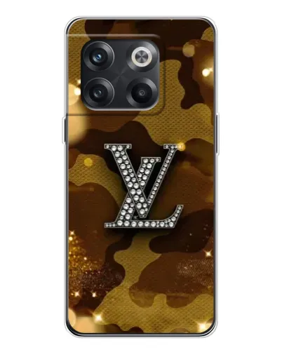 Чехол для OnePlus 13s с картинкой «Камуфляжный Louis Vuitton»