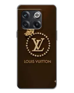 Чехол для OnePlus 13s с картинкой «LV — золотая печать»