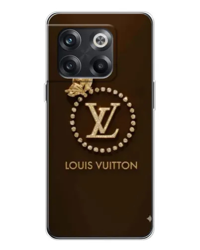 Чехол для OnePlus 13s с картинкой «LV — золотая печать»