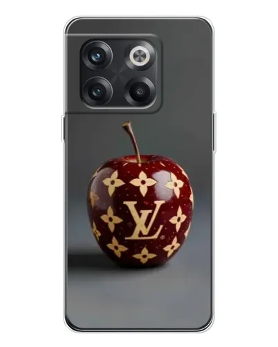 Чехол для OnePlus 13s с картинкой «Красное яблоко LV»