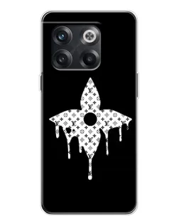 Чехол для OnePlus 13s с картинкой «Цветочная монограмма»