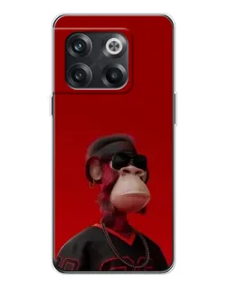 Чехол для OnePlus 13s с картинкой «Bored Ape в красном» Чехол для OnePlus 13s с картинкой «Bored Ape в красном»
