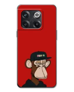 Чехол для OnePlus 13s с картинкой «Bored Ape — красный фон» Чехол для OnePlus 13s с картинкой «Bored Ape — красный фон»
