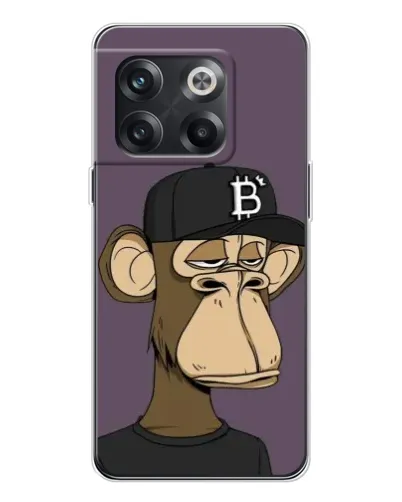 Чехол для OnePlus 13s с картинкой «Bored Ape в кепке»