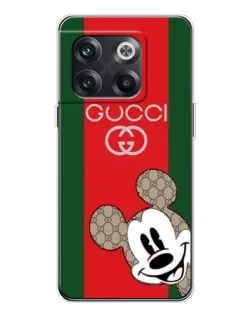 Чохол для OnePlus 13s з картинкою «Gucci — смуги та Міккі»