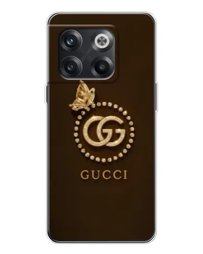 Чохол для OnePlus 13s з картинкою «Gucci — золотий метелик»