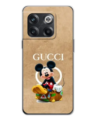 Чохол для OnePlus 13s з картинкою «Міккі Маус Gucci — крафт»