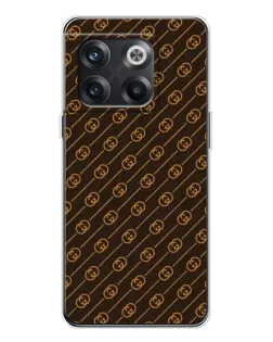 Чохол для OnePlus 13s з картинкою «Gucci — золоті діагоналі»