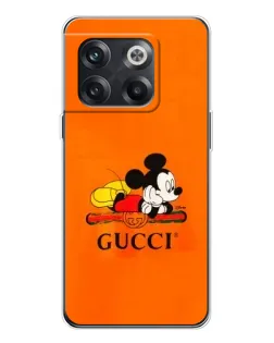 Чехол для OnePlus 13s с картинкой «Микки Маус Gucci — оранж» Чехол для OnePlus 13s с картинкой «Микки Маус Gucci — оранж»