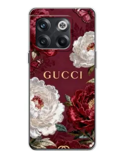 Чехол для OnePlus 13s с картинкой «Gucci — бордовые розы» Чехол для OnePlus 13s с картинкой «Gucci — бордовые розы»