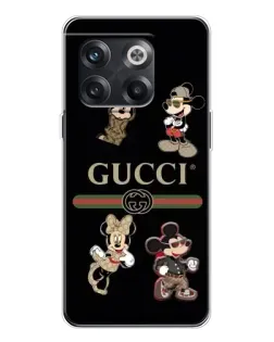 Чехол для OnePlus 13s с картинкой «Gucci — герои Disney и монограмма» Чехол для OnePlus 13s с картинкой «Gucci — герои Disney и монограмма»
