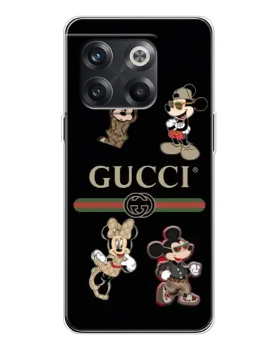 Чехол для OnePlus 13s с картинкой «Gucci — герои Disney и монограмма» Чехол для OnePlus 13s с картинкой «Gucci — герои Disney и монограмма»