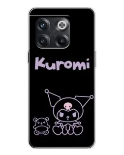 Чехол для OnePlus 13s с картинкой «Kuromi — черный минимализм» Чехол для OnePlus 13s с картинкой «Kuromi — черный минимализм»
