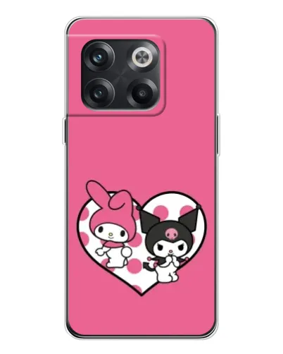 Чехол для OnePlus 13s с картинкой «Kuromi и My Melody»