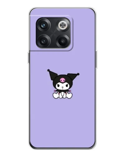 Чехол для OnePlus 13s с картинкой «Kuromi — фиолетовый минимализм»