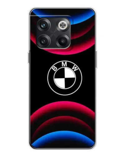 Чохол для OnePlus 13s з картинкою «Логотип BMW та неонові дуги» Чохол для OnePlus 13s з картинкою «Логотип BMW та неонові дуги»