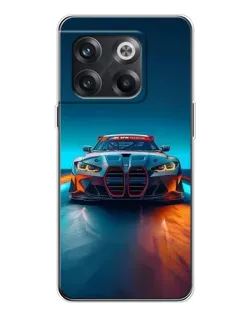 Чехол для OnePlus 13s с картинкой «BMW — огни неона»