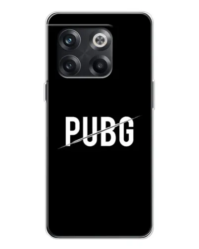 Чехол для OnePlus 13s с картинкой «PUBG — белый логотип»