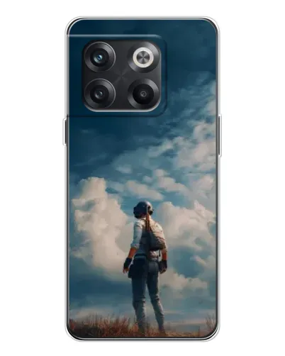 Чехол для OnePlus 13s с картинкой «Герой PUBG на скале»