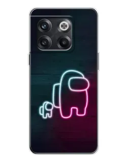 Чехол для OnePlus 13s с картинкой «Among Us неон-арт»