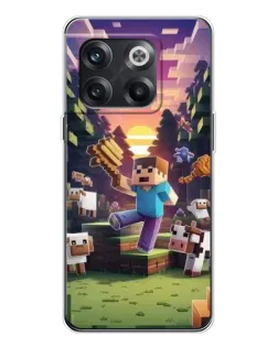 Чехол для OnePlus 13s с картинкой «Стив на ферме» Чехол для OnePlus 13s с картинкой «Стив на ферме»