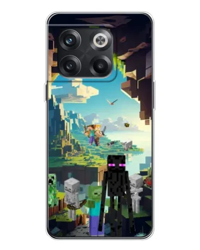 Чехол для OnePlus 13s с картинкой «Эндермен в лесу»
