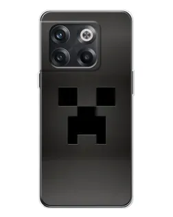 Чехол для OnePlus 13s с картинкой «Черный крипер градиент»
