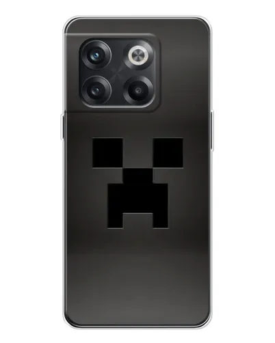Чехол для OnePlus 13s с картинкой «Черный крипер градиент»