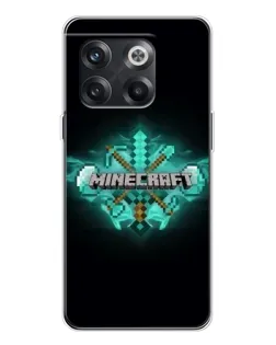Чехол для OnePlus 13s с картинкой «Minecraft Diamond лого»