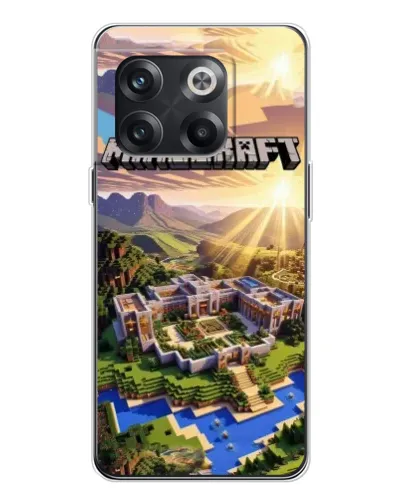 Чехол для OnePlus 13s с картинкой «Minecraft панорама»