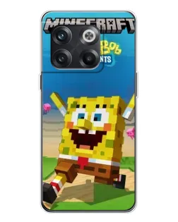 Чохол для OnePlus 13s з картинкою «Губка Боб Minecraft»