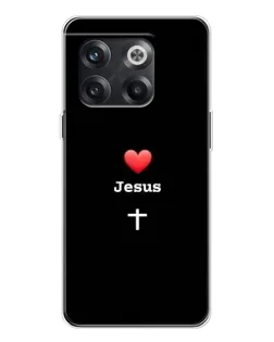 Чехол для OnePlus 13s с картинкой «Сердце - Jesus» Чехол для OnePlus 13s с картинкой «Сердце - Jesus»